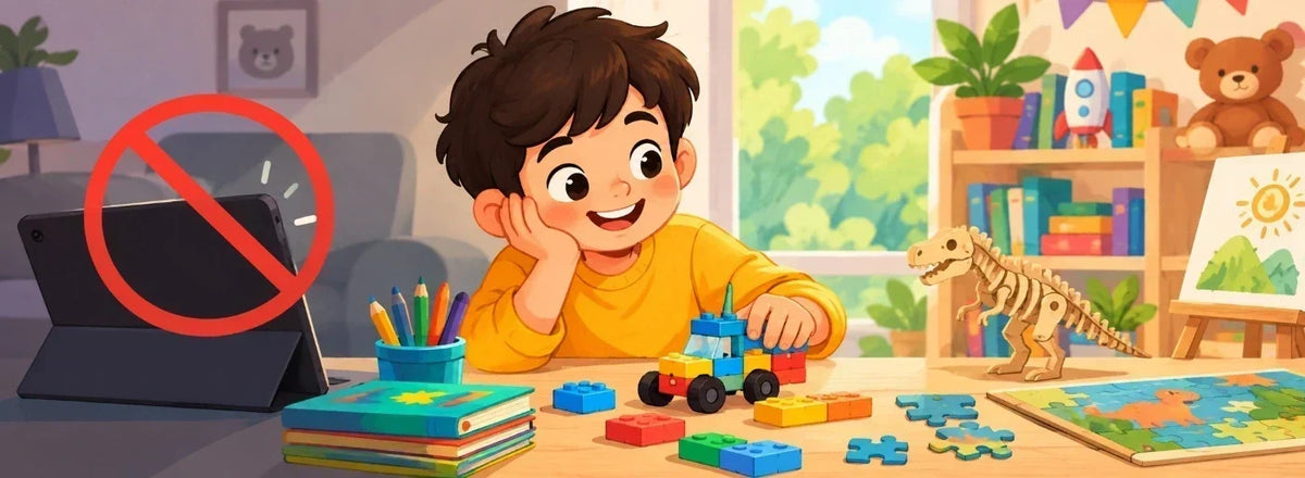 How to Reduce Screen Time for Kids? Toujoo