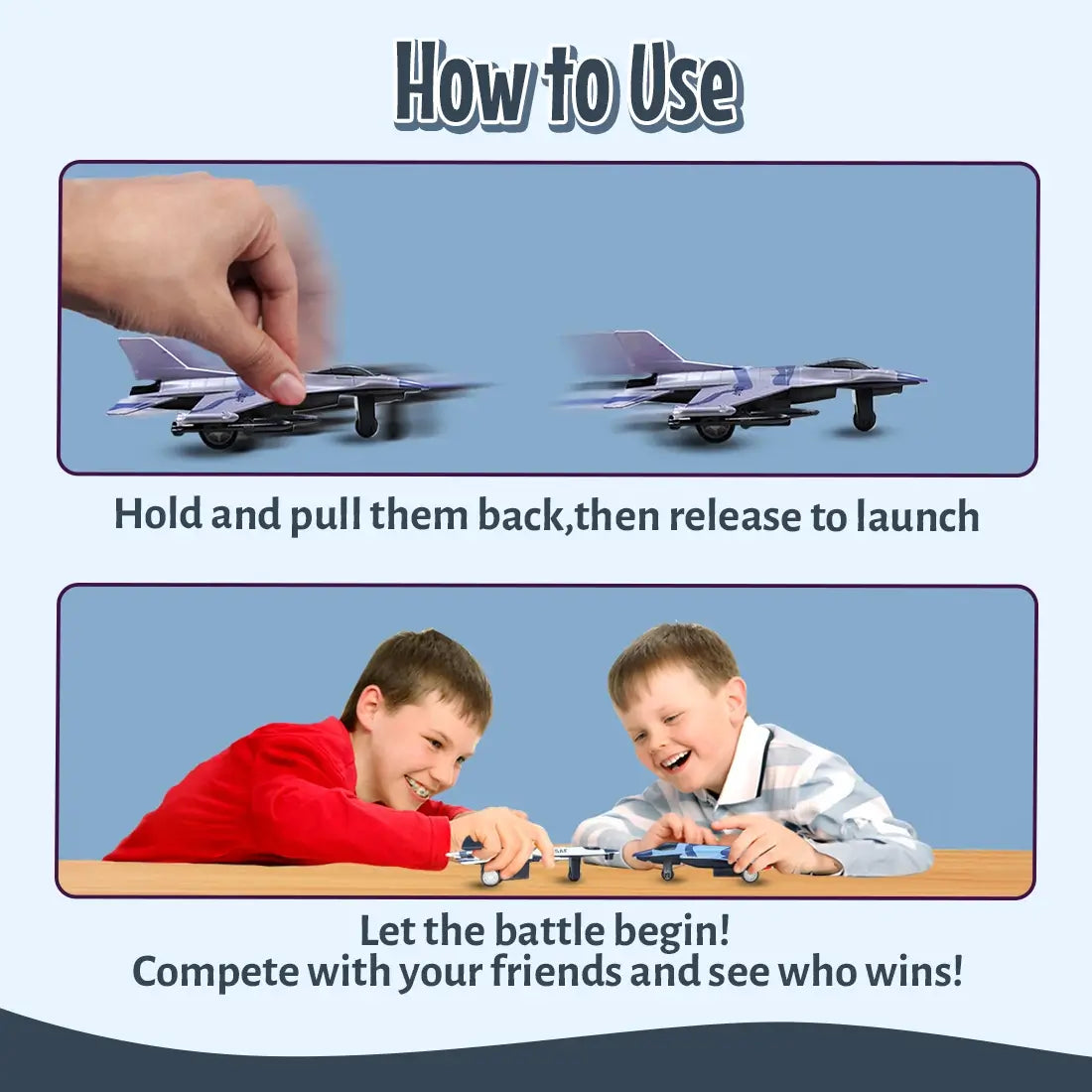 Fighter Aircraft Set of 4