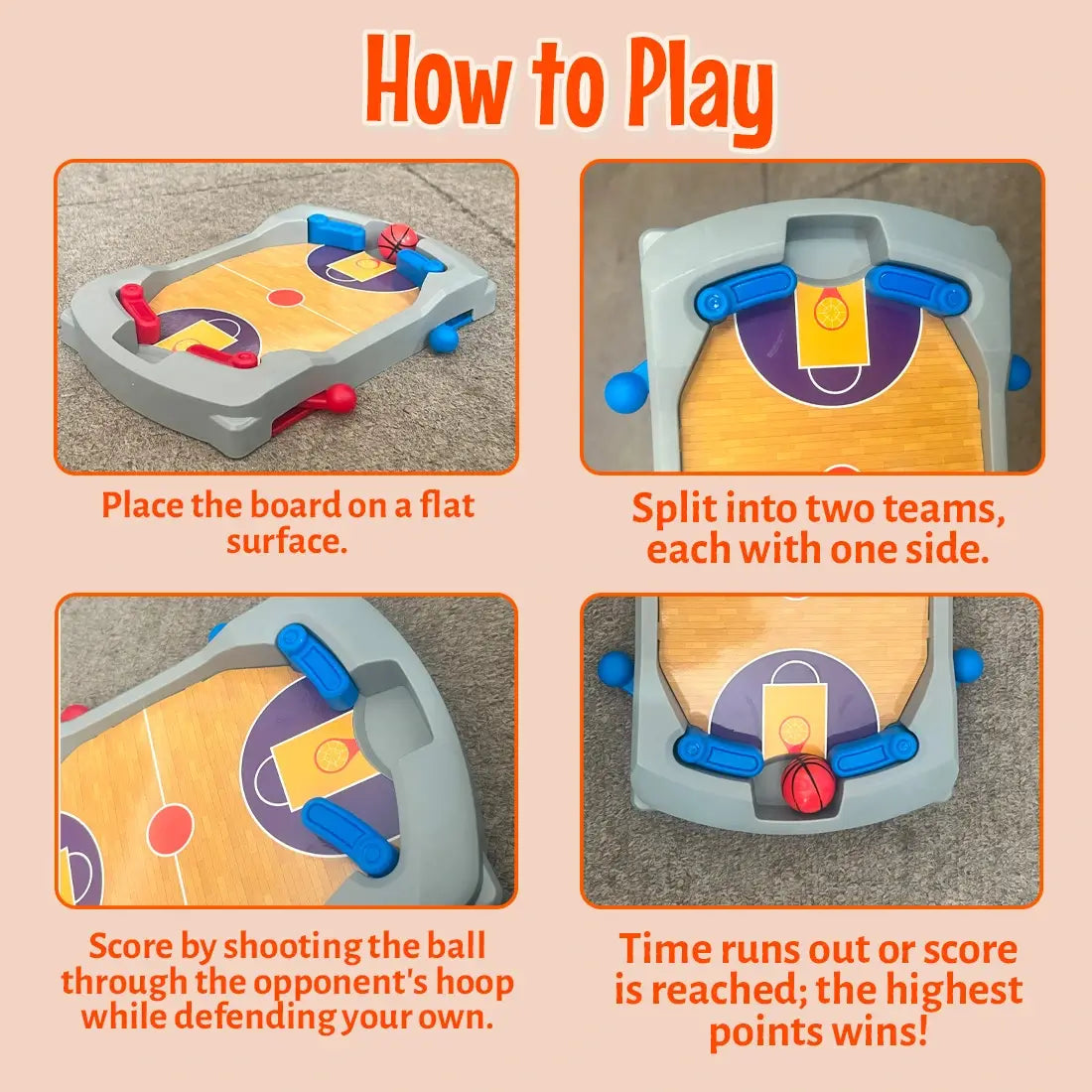 Mini Basketball Battle Table