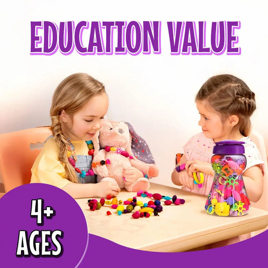 Pop Arty – 96 pcs Snap Beads Jewelry Kit