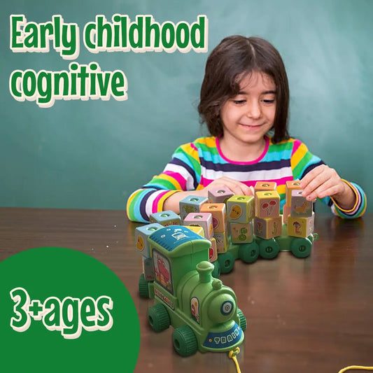 Tin Tin Train with Spinning Blocks