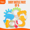 Baby Rattle Pack of 6