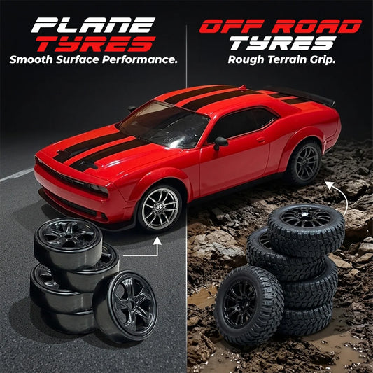 Drift Return 4WD Remote Control Car 2.4GHz Toujoo