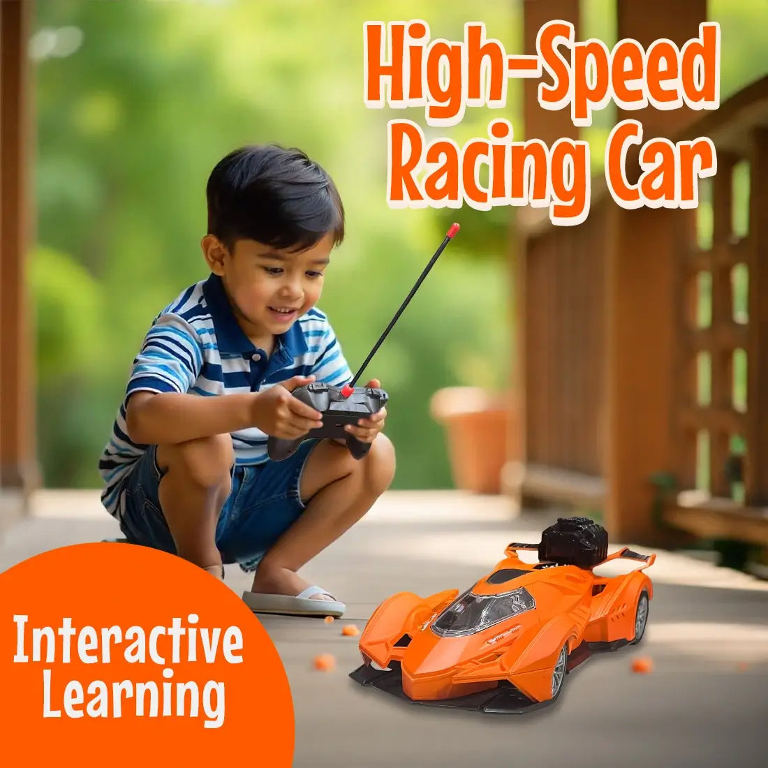 Smoke Spray Remote Control Racing Car