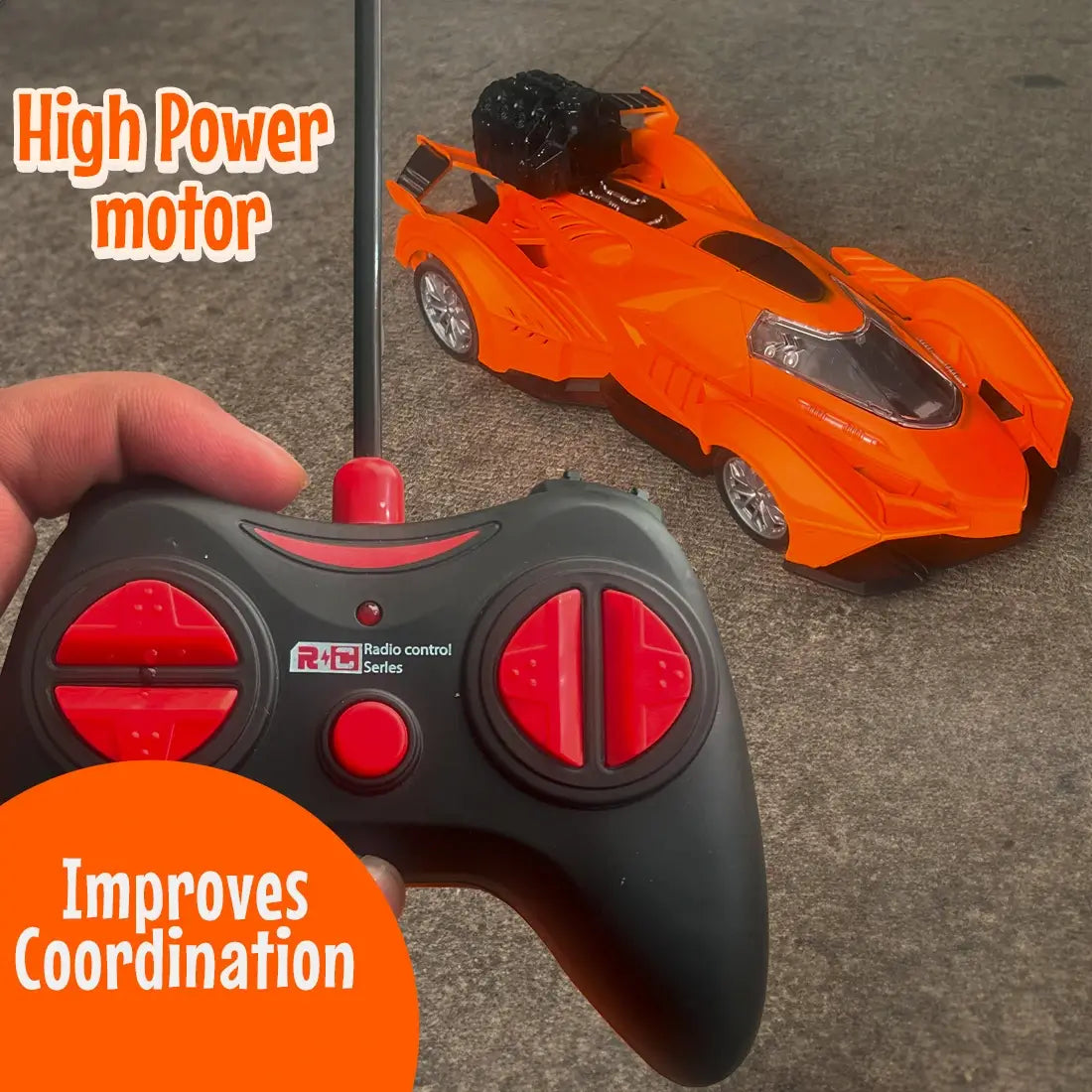 Smoke Spray Remote Control Racing Car