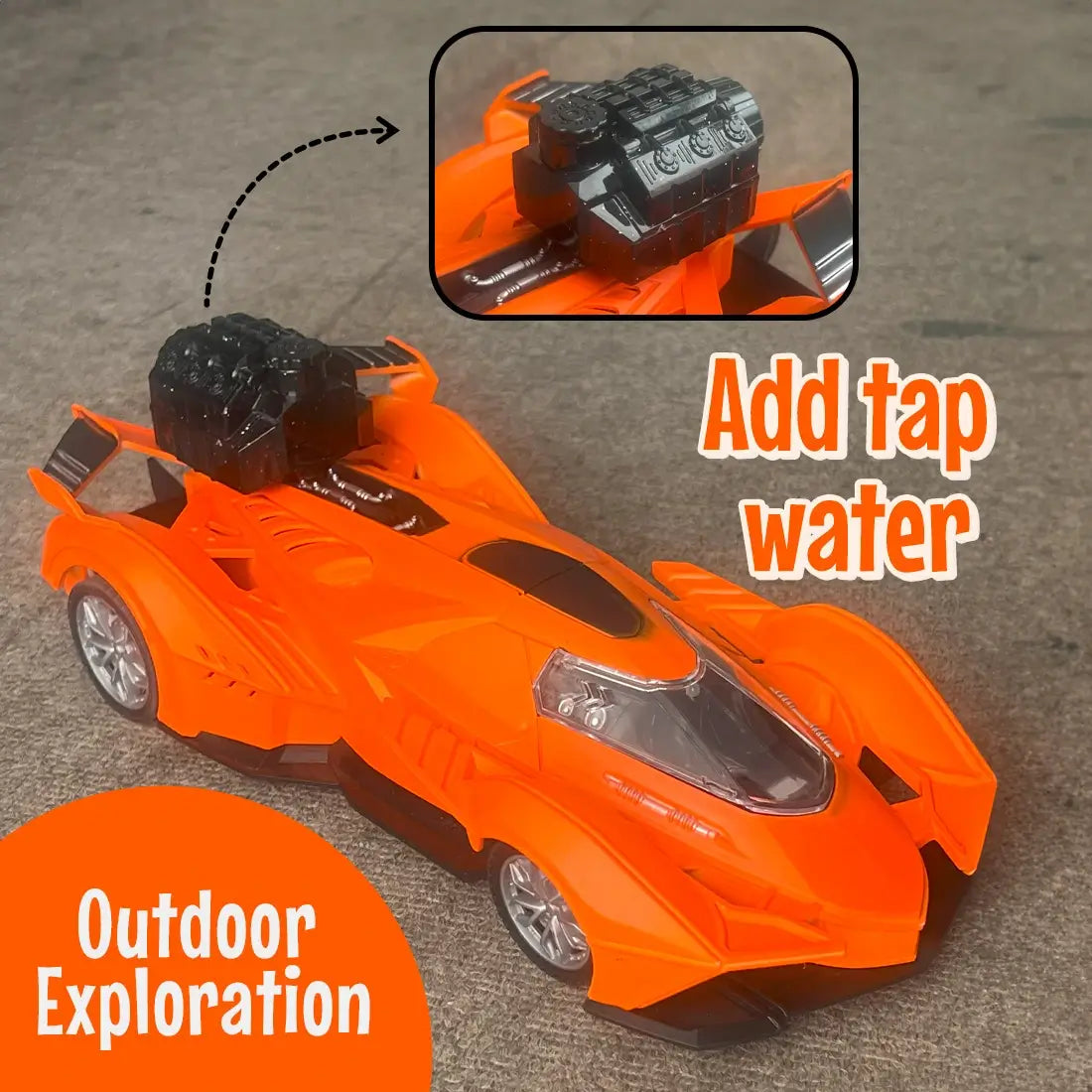Smoke Spray Remote Control Racing Car