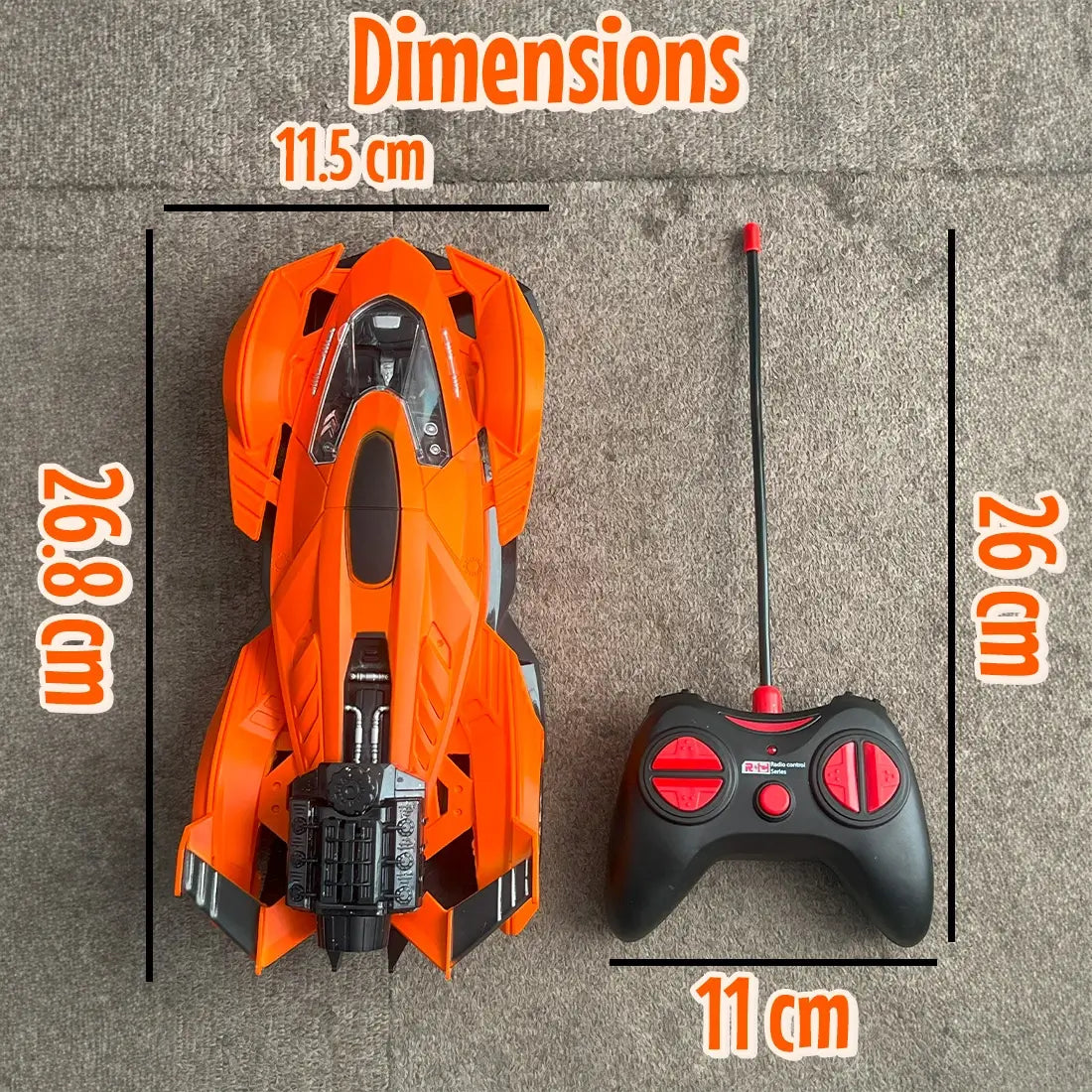 Smoke Spray Remote Control Racing Car