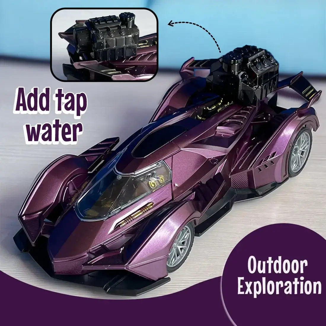 Smoke Spray Remote Control Racing Car