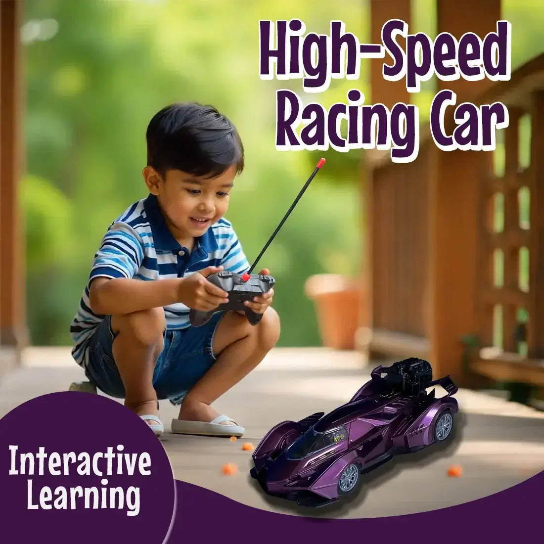 Smoke Spray Remote Control Racing Car