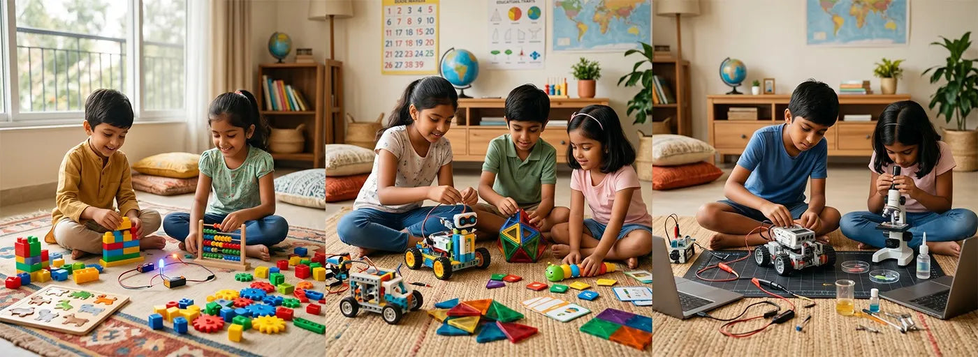 Top STEM Toys for Kids in India Under ₹1,000 / ₹2,000 / ₹5,000 Toujoo