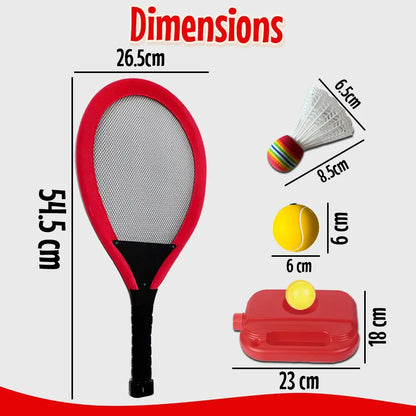 2 in 1 Badminton Tennis Set