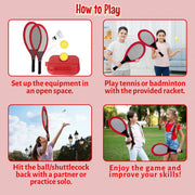 2 in 1 Badminton Tennis Set - Toujoo