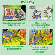 DIY Jurassic Puzzle - Toujoo