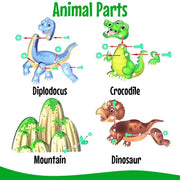 DIY Jurassic Puzzle - Toujoo
