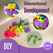 Flower Garden Blocks DIY - Toujoo