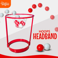 Mini Basketball Headband Hoop Game Toy - Toujoo