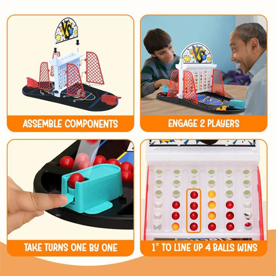 Marble Matrix Two Player Game Toujoo