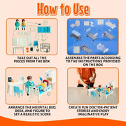 Medical Ward Playset - Toujoo