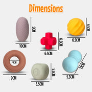 Multi Texture Play Ball - Toujoo