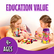 Pop Arty – 96 pcs Snap Beads Jewelry Kit - Toujoo
