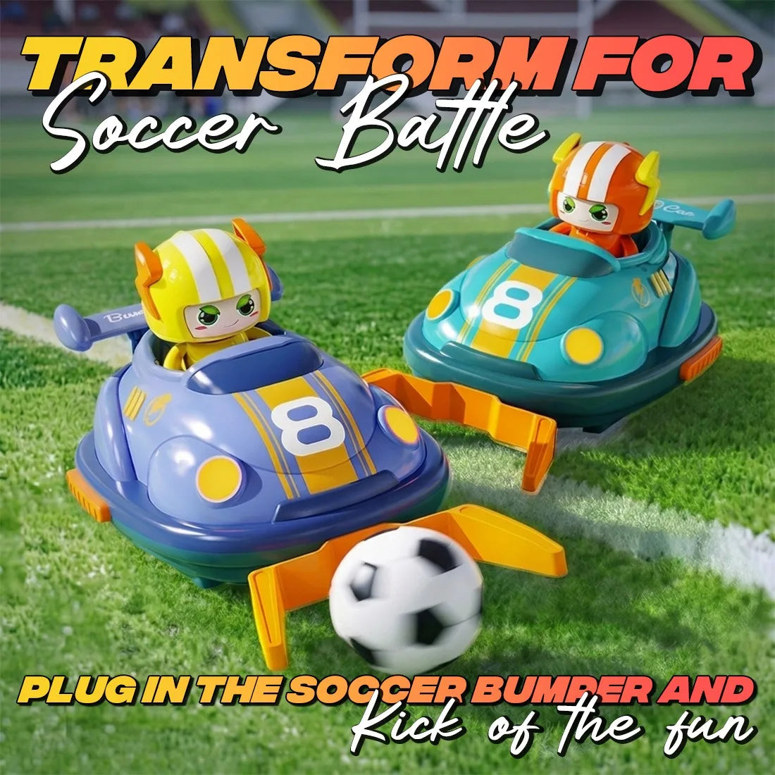 RC Bumper Battle Soccer Toujoo