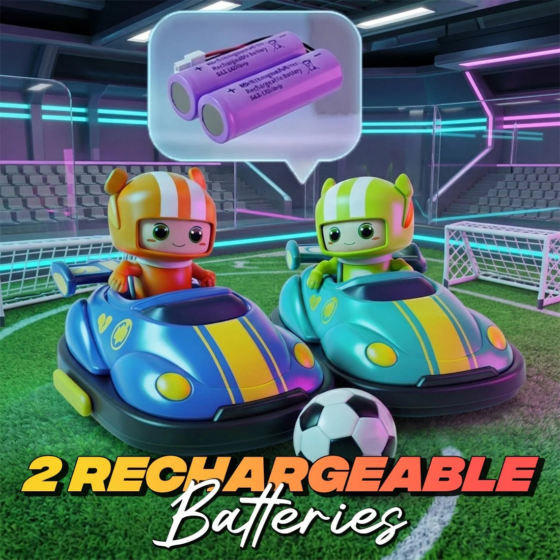 RC Bumper Battle Soccer Toujoo