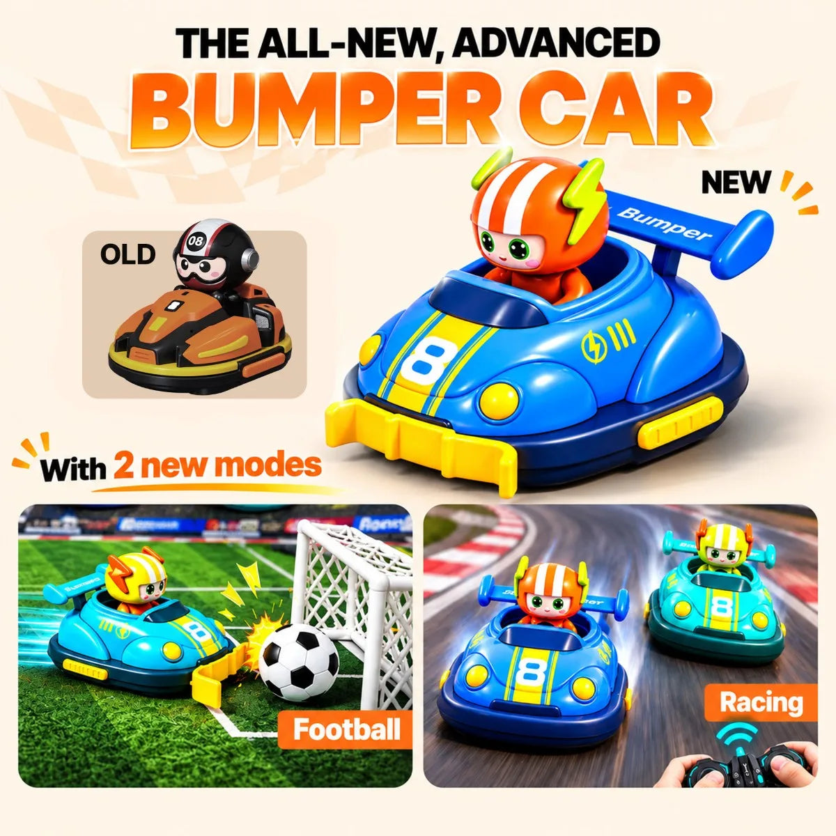 RC Bumper Battle Soccer Toujoo