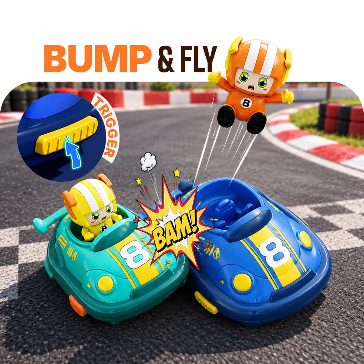 RC Bumper Battle Soccer Toujoo