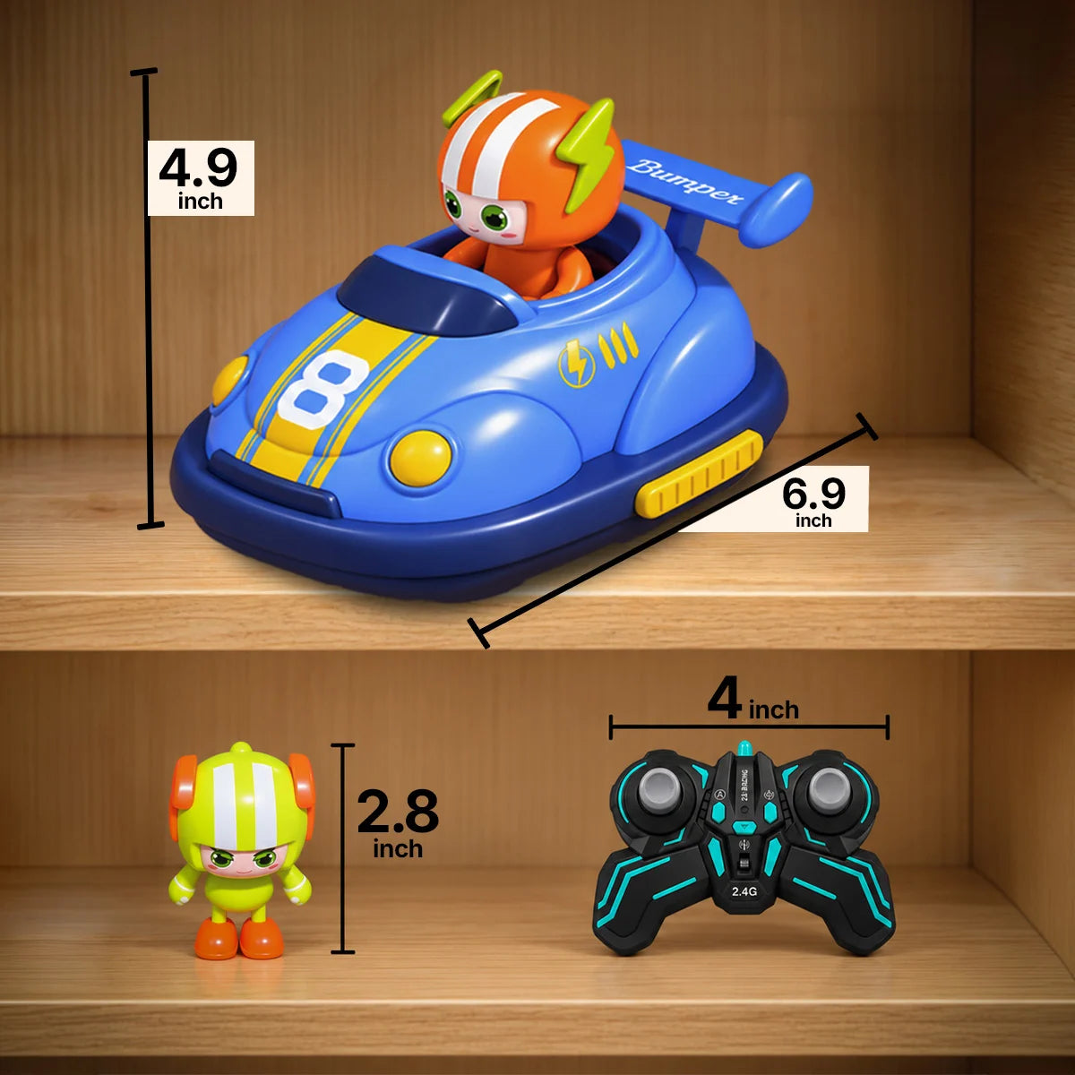 RC Bumper Battle Soccer Toujoo