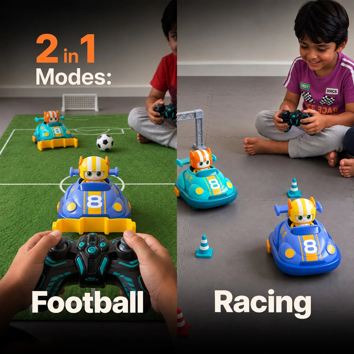RC Bumper Battle Soccer Toujoo