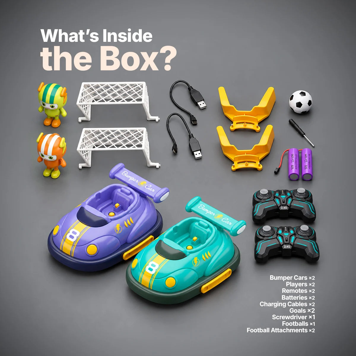 RC Bumper Battle Soccer Toujoo