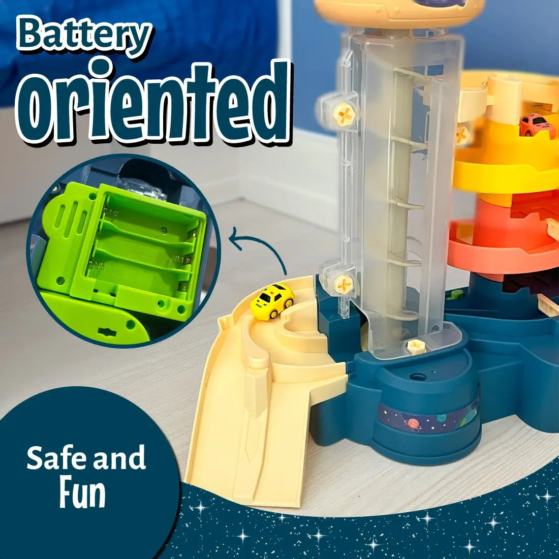 DIY Space Slot Cars