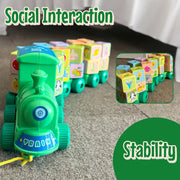 Tin Tin Train with Spinning Blocks - Toujoo