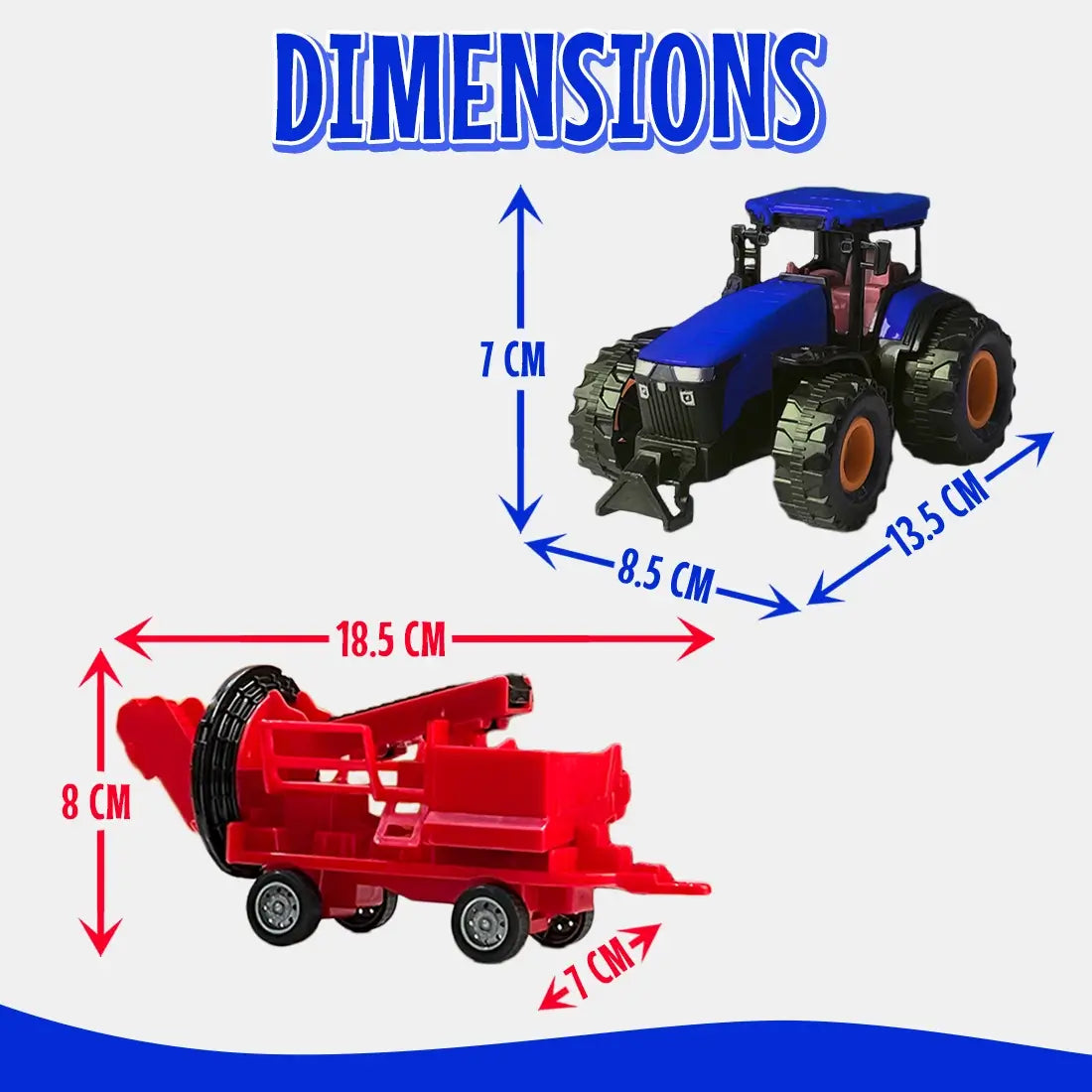 Tractor Trolley Toy for Kids in india | Farm Vehicle Fun