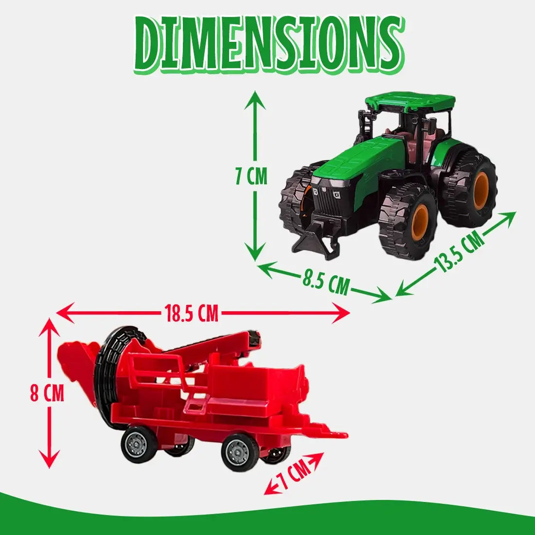 Tractor Trolley Toy for Kids in india | Farm Vehicle Fun