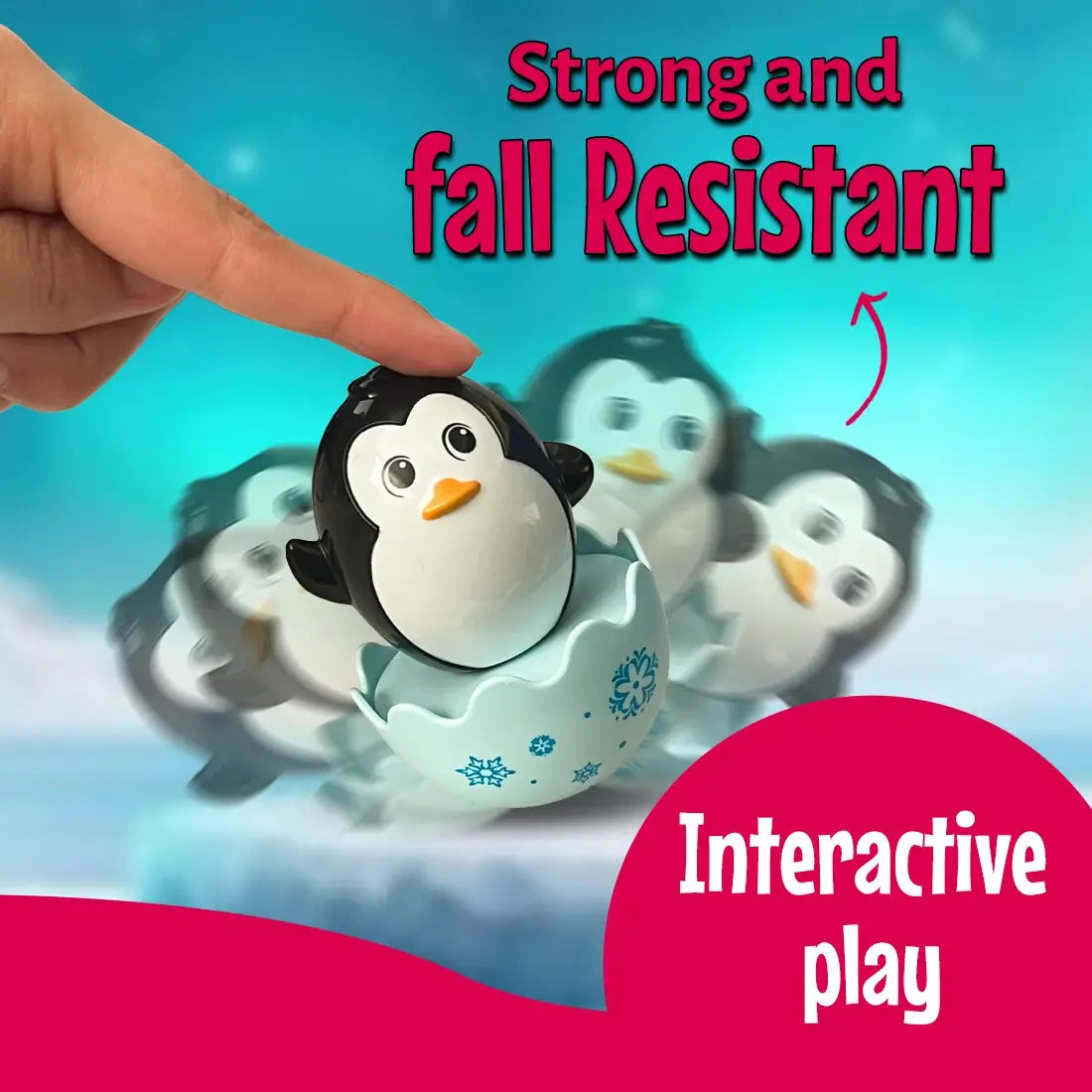 Penguin Tumbler Toy