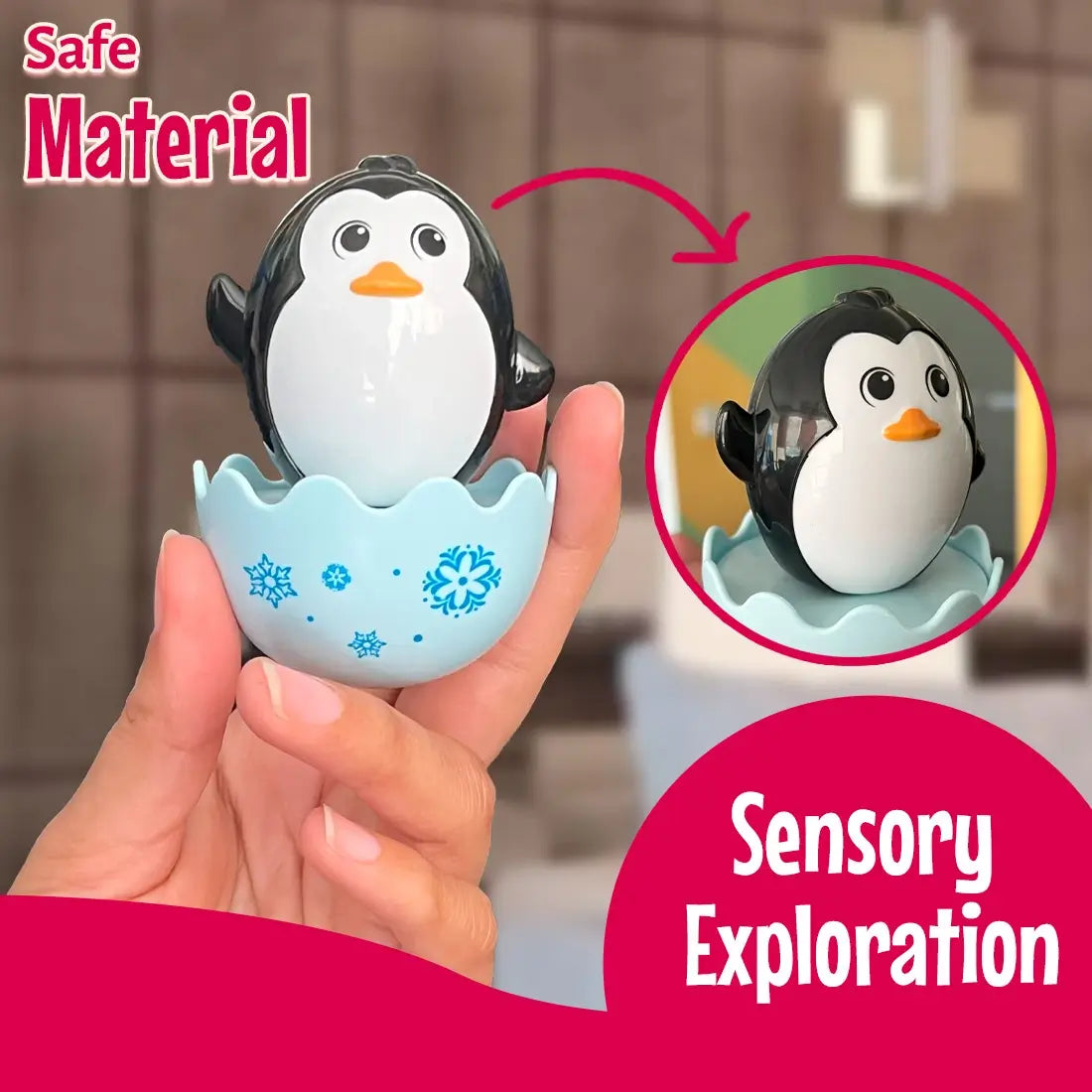 Penguin Tumbler Toy