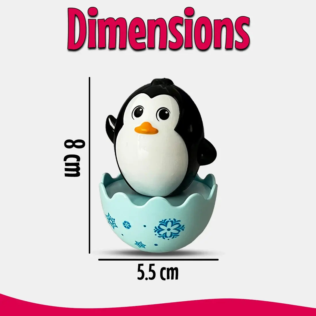 Penguin Tumbler Toy