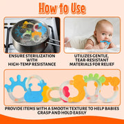 Baby Rattle Pack of 6 - Toujoo