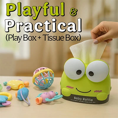 Play Box + Tissue Box = Double Fun