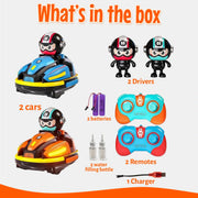 RC Bumper Car - Two Player Battle Toy - Toujoo