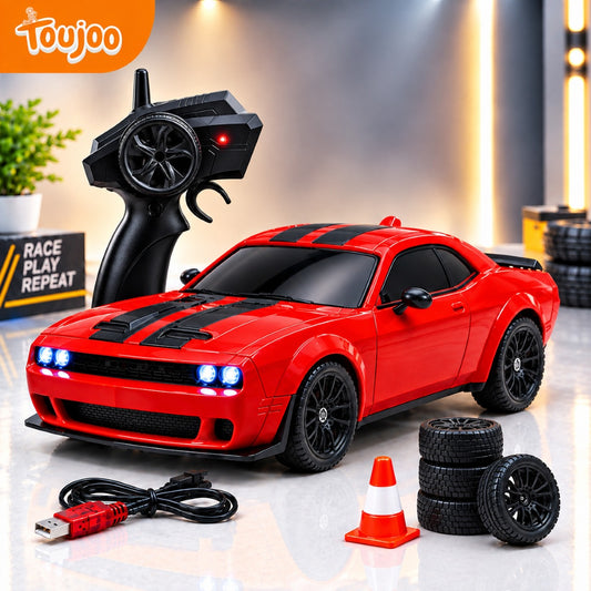 Drift Return 4WD Remote Control Car 2.4GHz Toujoo
