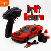 Drift Return 4WD Remote Control Red Car 2.4GHz Toujoo