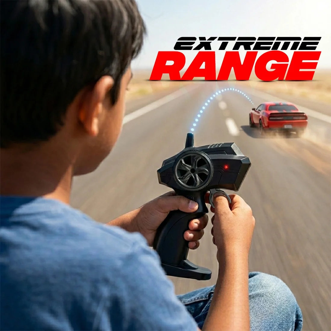 Drift Return 4WD Remote Control Car 2.4GHz Toujoo