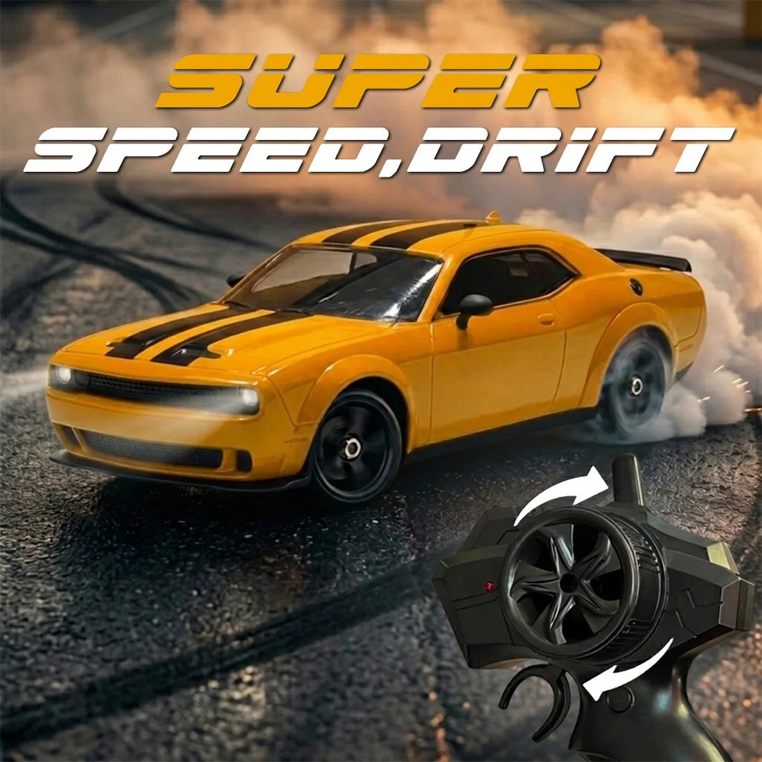 Drift Return 4WD Remote Control Car super speed & drift