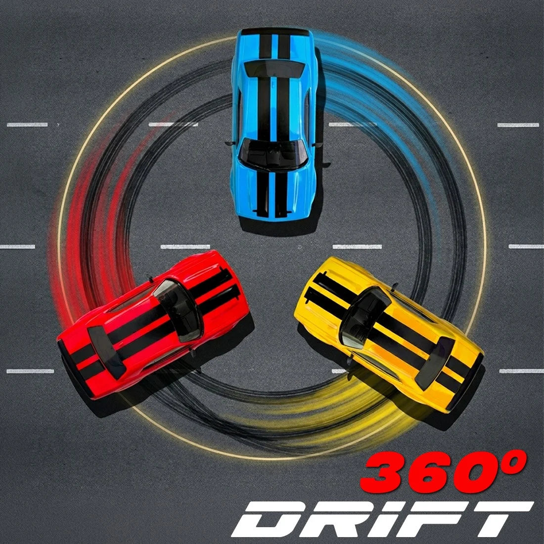 Drift Return 4WD Remote Control Car 2.4GHz Toujoo