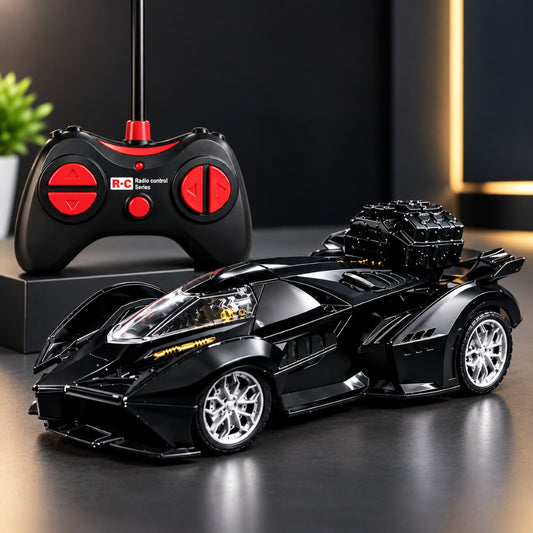 Smoke Spray Remote Control Racing Car Toujoo