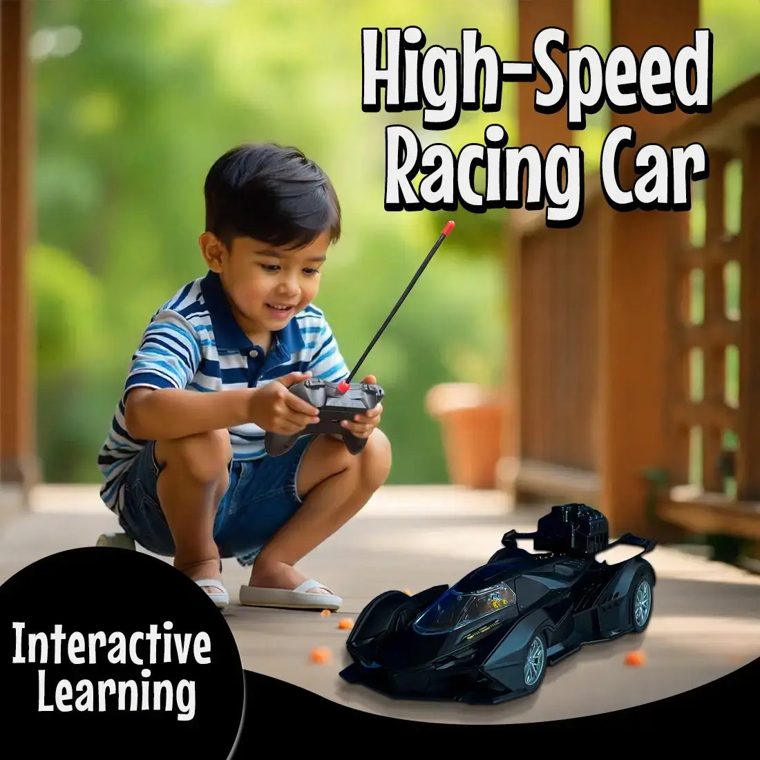Smoke Spray Remote Control Racing Car