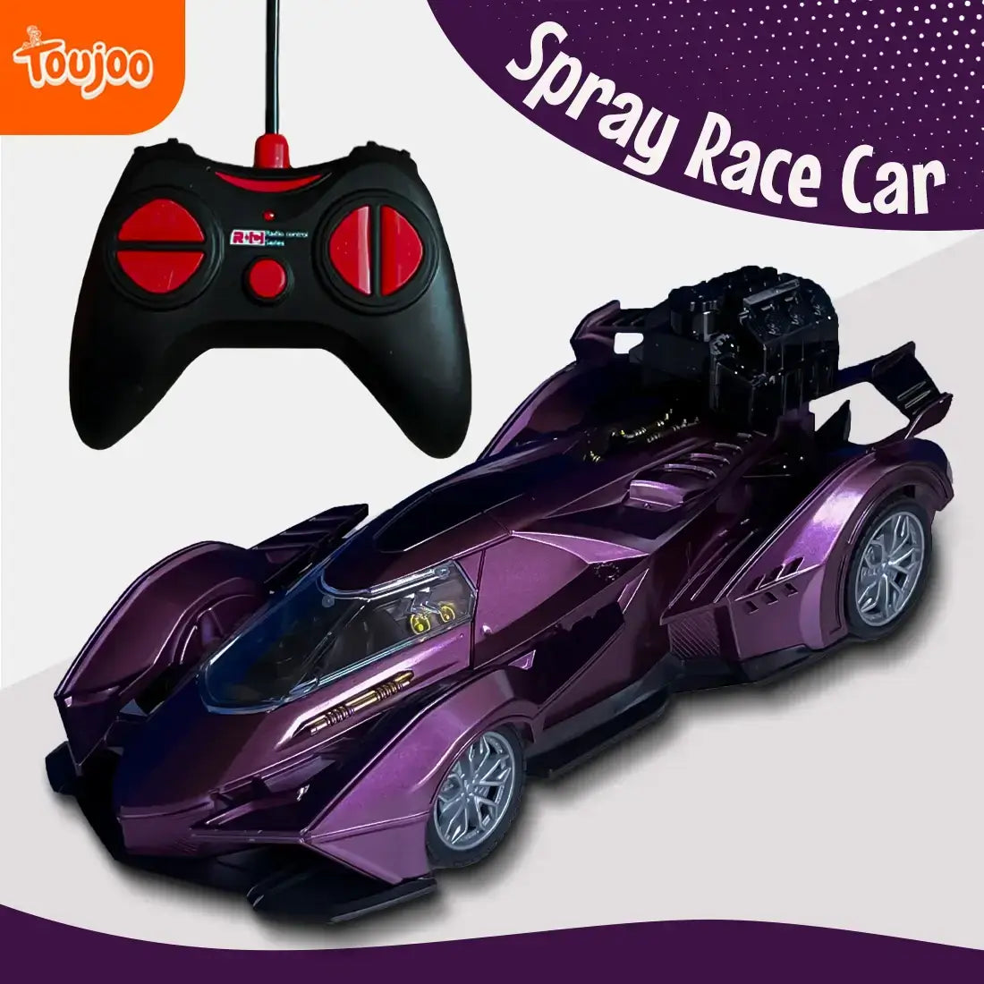 Smoke Spray Remote Control Racing Car