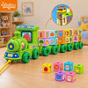 Tin Tin Train with Spinning Blocks Toujoo
